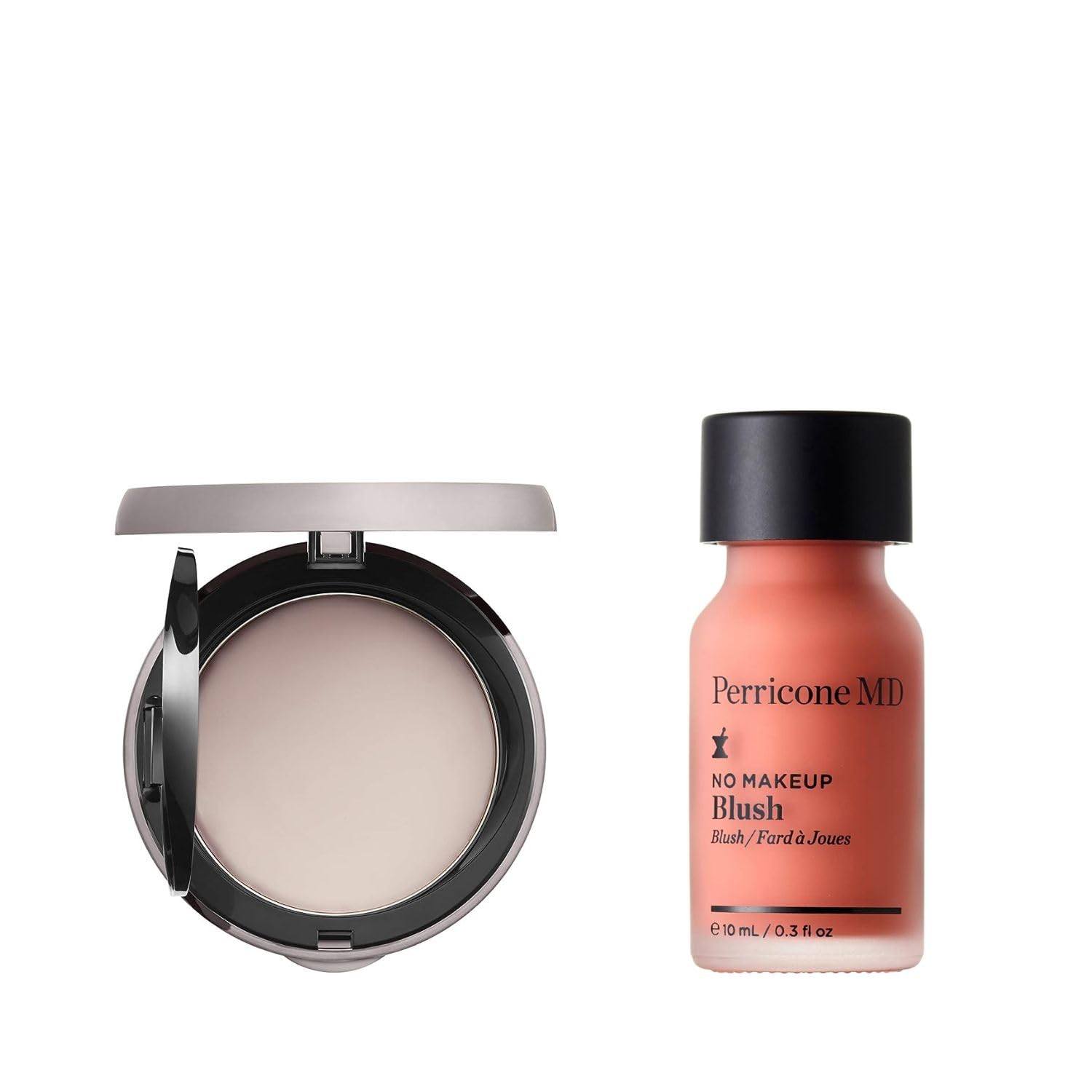 Perricone MD No Makeup Bundle: Instant Blur Invisible Priming Balm & Lightweight Gel-Cream Blush