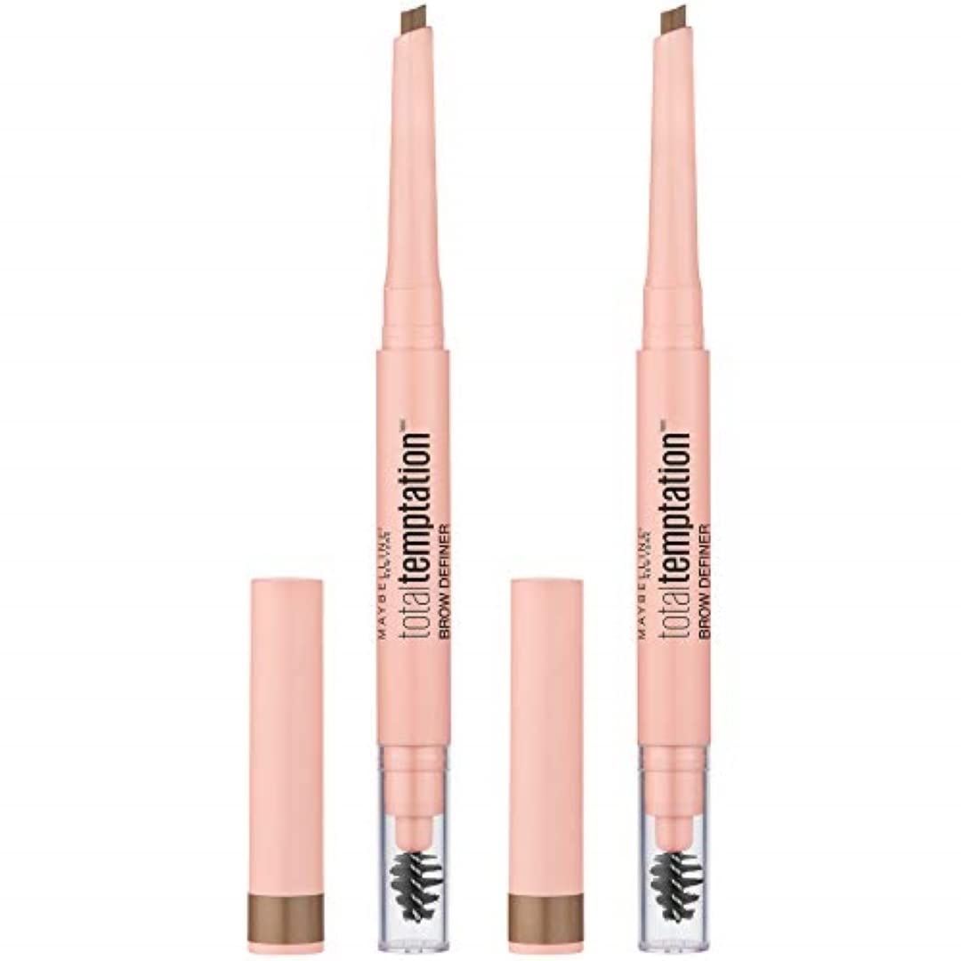 Maybelline Total Temptation Eyebrow Definer Pencil, Blonde, 1 Count