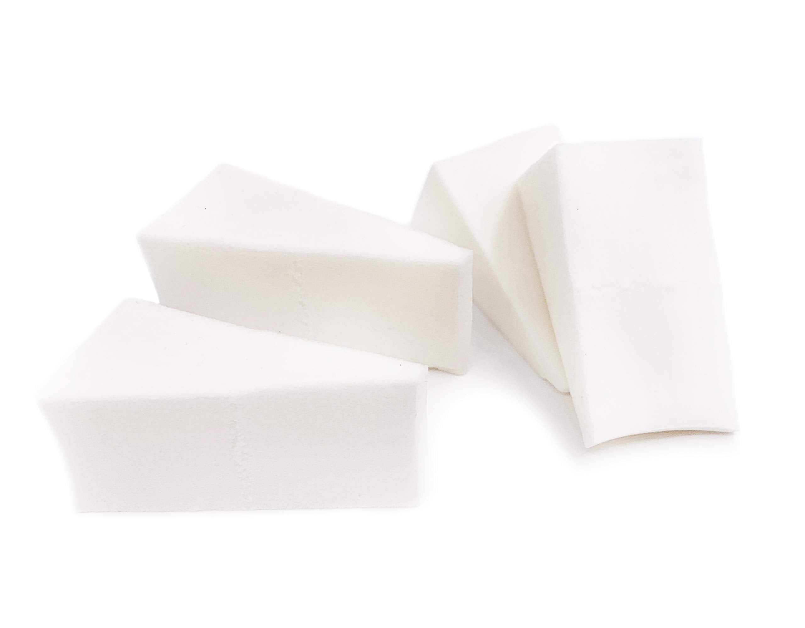 Artist's Choice 100 Pack Makeup Sponge Mini Applicator Wedges, Triangle Cosmetic Sponges For Foundation, Blush, Eye Shadow, Blending and Smoothing, Disposable, Latex Free