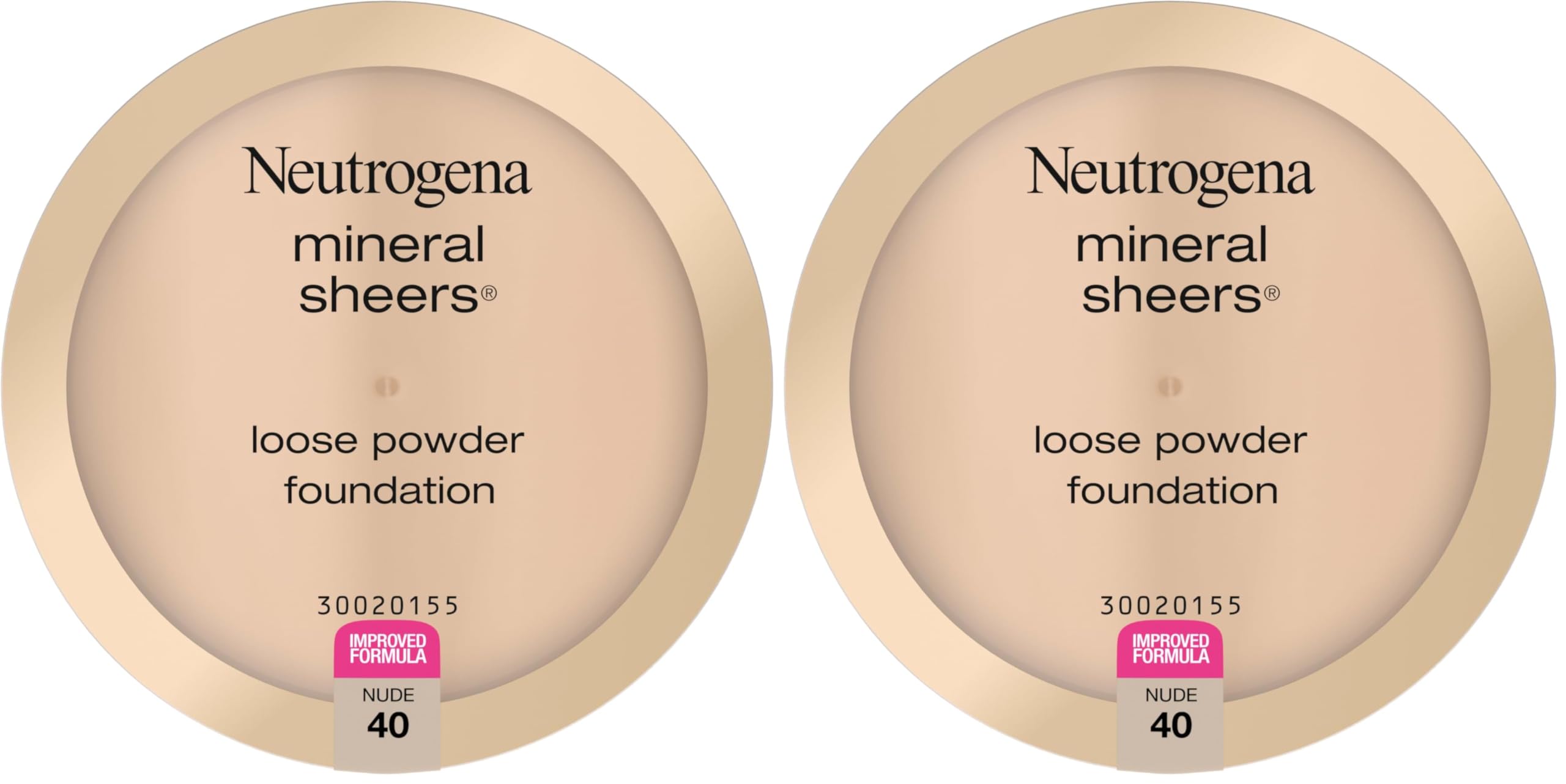 Neutrogena Mineral Sheers Loose Powder Makeup Foundation, Lightweight Face Makeup, Sheer to Medium Buildable Coverage, Sensitive Skin Foundation with Vitamins A, C, & E, Classical Ivory 10, .19 oz