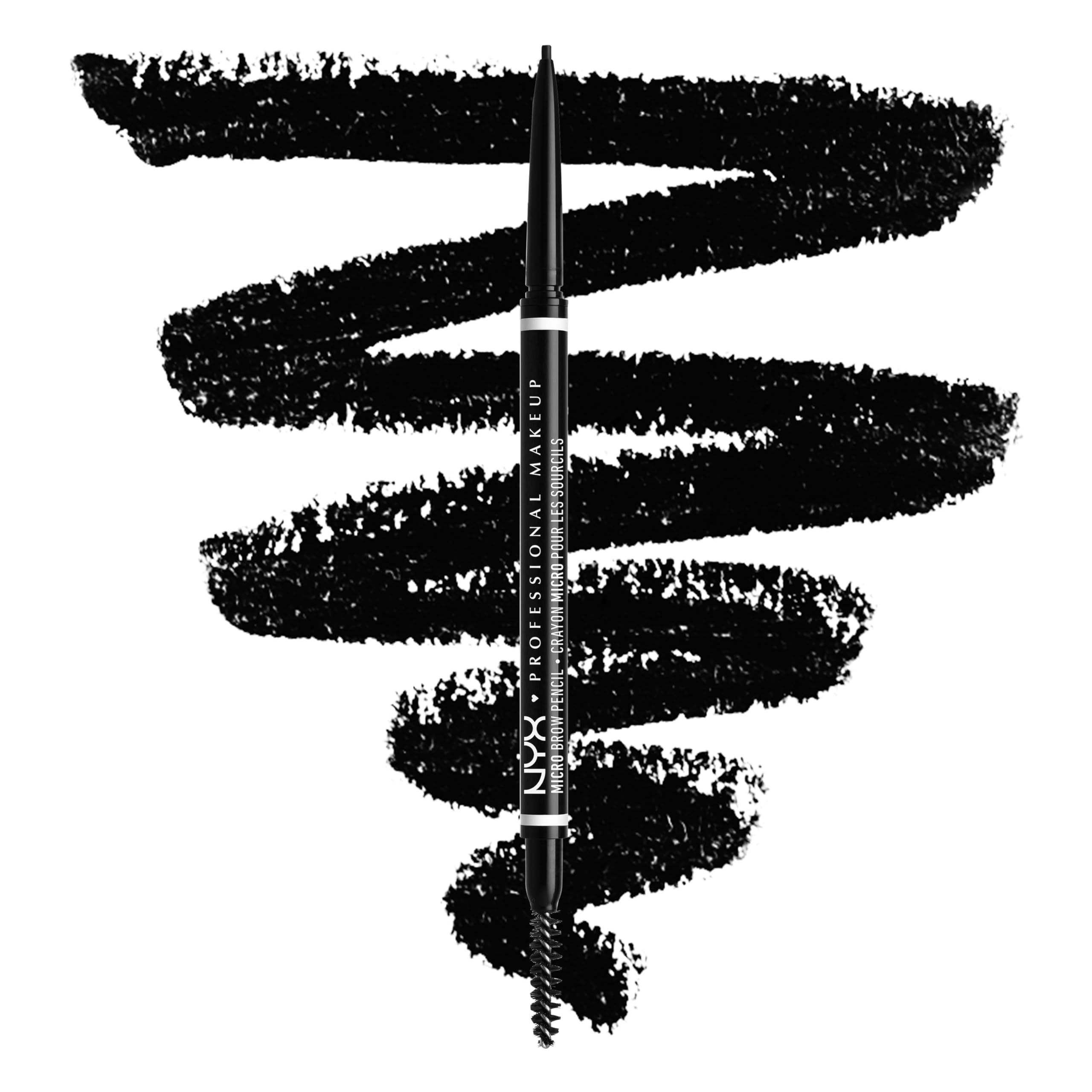 NYX PROFESSIONAL MAKEUP Micro Brow Pencil, Precise Eyebrow Pencil - Grey