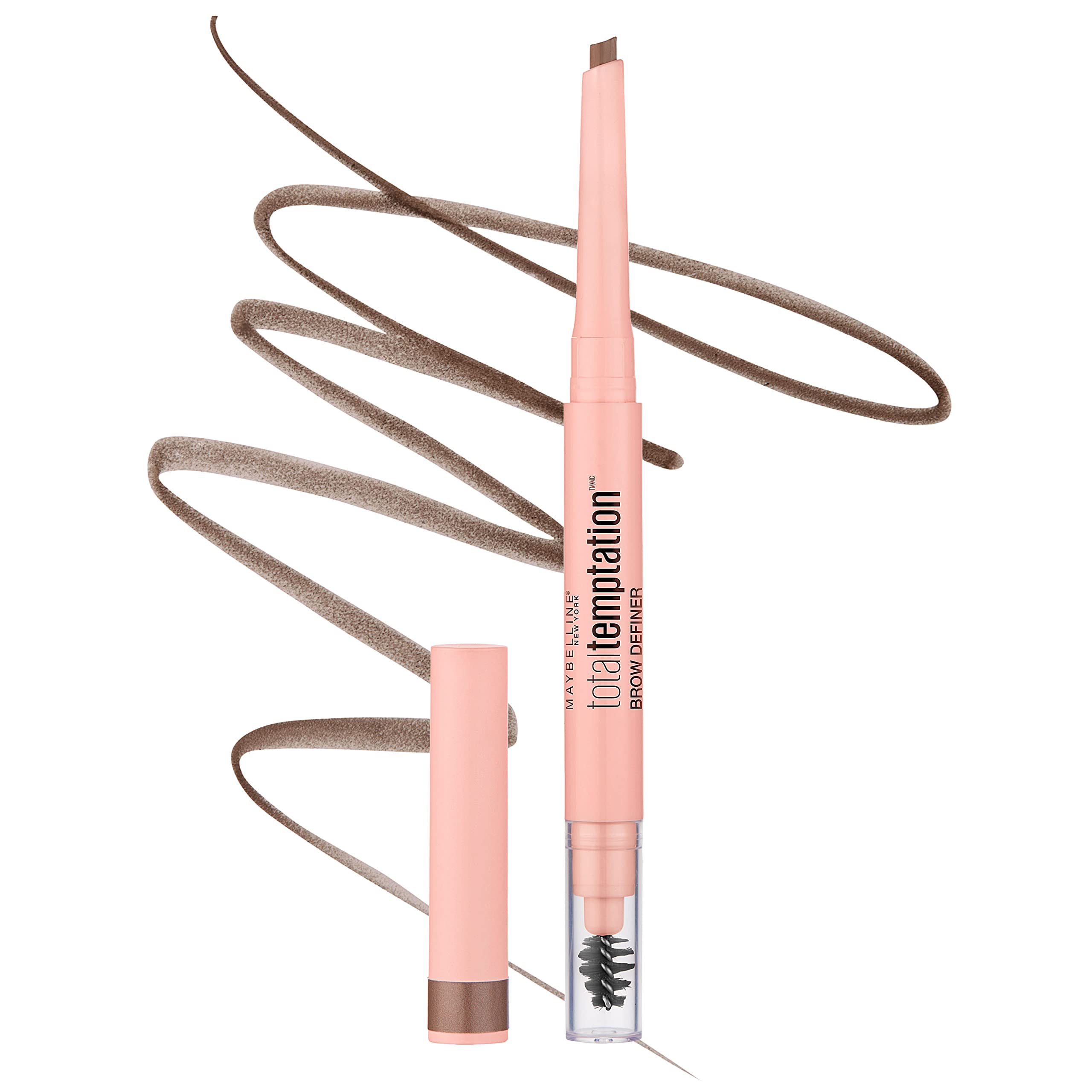 Maybelline Total Temptation Eyebrow Definer Pencil, Blonde, 1 Count