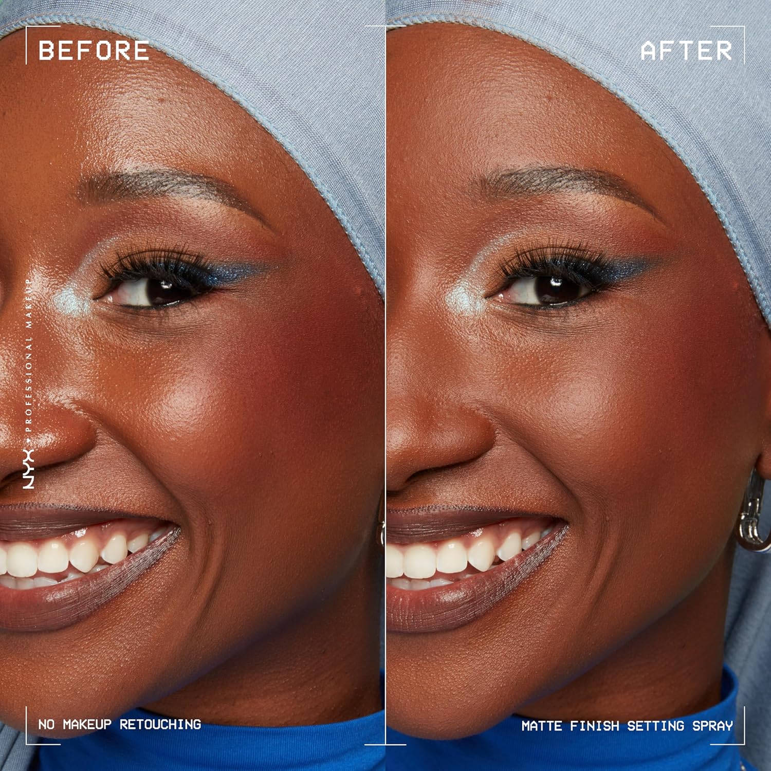 NYX PROFESSIONAL MAKEUP Makeup Setting Spray - Matte Finish, Long-Lasting Face Mist for up to 16HR Wear, Vegan Formula